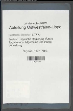 Anzeige des Grenadiers Georg Simon Ploß (Plohs) gegen den Krüger Mellies zu Hörste wegen Tätlichkeit