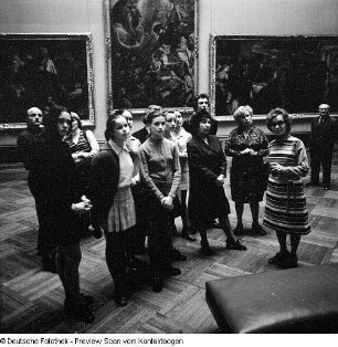 Leningrader Gäste in der Gemäldegalerie Alte Meister