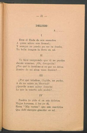 Delirio