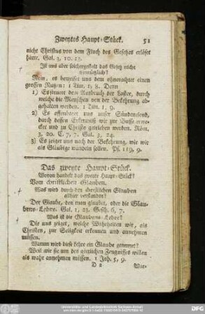 Das zweyte Haupt-Stück.