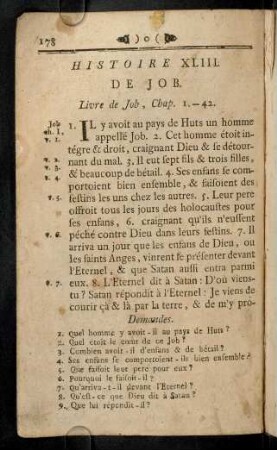 178-183, Histoire XLIII