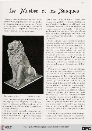 2: Le Marbre et les Banques