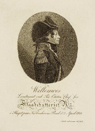 Bildnis von Peter Willemoes (1783-1808)