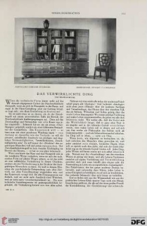 38: Das verwirklichte Ding