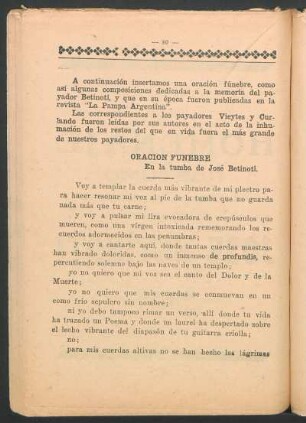 Oración fúnebre : En la tumba de José Betinoti.