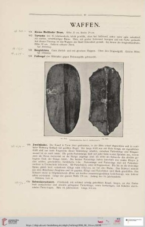 Waffen (Nr. 931 - 1022)