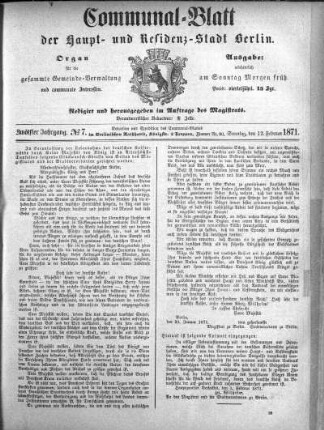 1871,7: No. 7, 12. Februar 1871