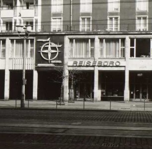 Dresden-Altstadt, Wilsdruffer Straße 22. Wohn- und Geschäftshaus (mit "Reisebüro")