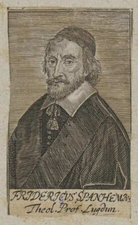 Bildnis des Fridericvs Spanhemivs