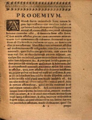 Exercitatio acad. de invidia