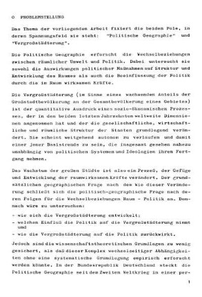 0 Problemstellung