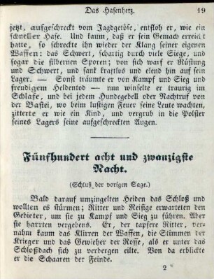 Fünfhundert acht und zwanzigste Nacht