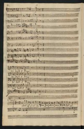 Recit. & Accomp.: Dort seh' ich aus den Toren