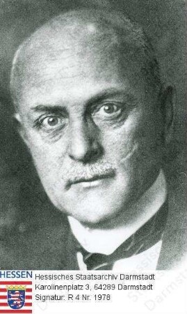 Fresenius, Fritz Dr. jur. (1875-1928) / Porträt, Kopfbild