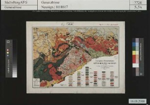 Geologische Übersichtskarte des Königreichs Sachsen (GÜK 1910)