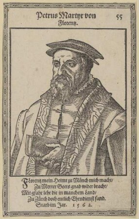 Bildnis des Petrus Martyr