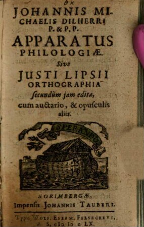 Apparatus philologiae