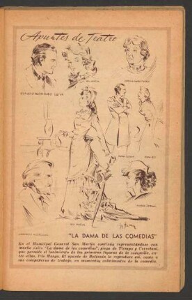 Apuntes de teatro - [Dibujo]