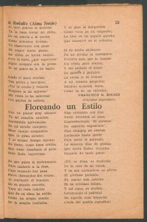 Floreando un Estilo
