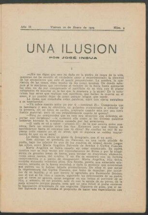 1919000900: Una ilusión