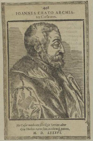 Bildnis des Iohannes Crato