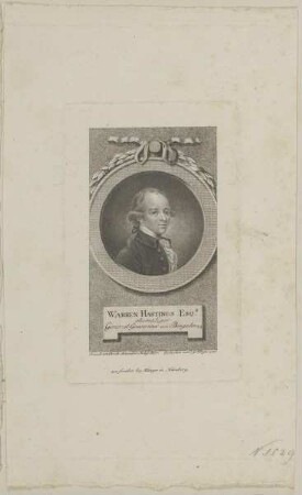 Bildnis des Warren Hastings