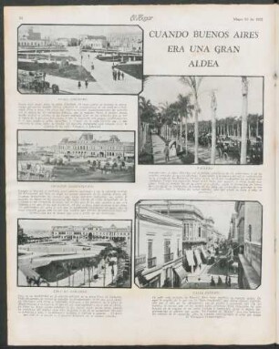 Cuando Buenos Aires era una gran aldea