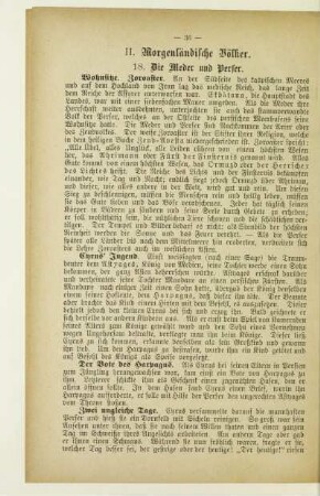 II. Morgenländische Völker