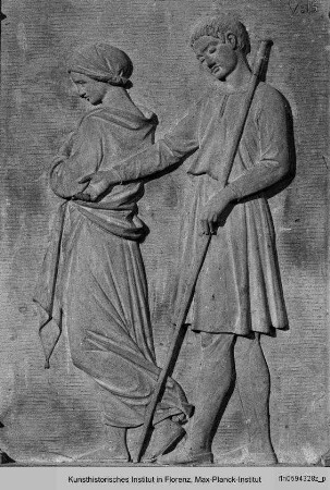 Relief des Grabmals der Contessa Giulia Baldeschi