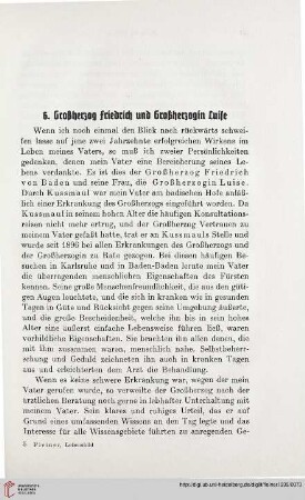 6. Grossherzog Friedrich und Grossherzogin Luise