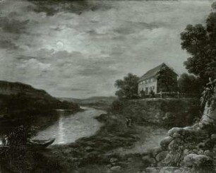 Die Elbe in Blasewitz bei Dresden