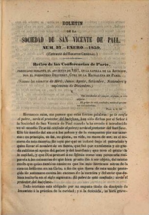 Boletín de la Sociedad de San Vicente de Paul. 4, 4. 1859