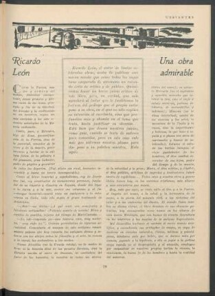 Ricardo León - Una obra admirable