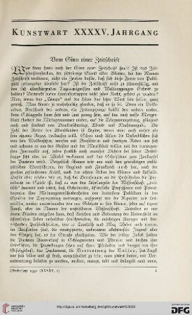 Heft 1 (Oktoberheft 1931)
