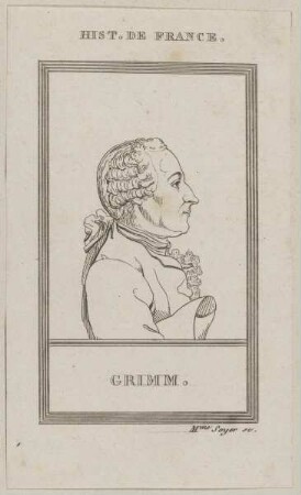 Bildnis des Friedrich Melchior von Grimm