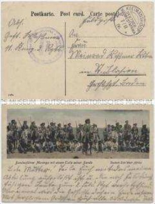 Jacobus Morenga mit seiner Armee