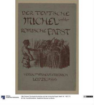 Der teutsche Michel und der römische Papst