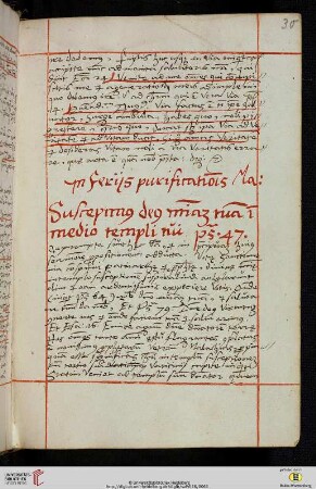 Jn Ferĉs purificationis Mariae [Predigttext, Ps 47,10:]