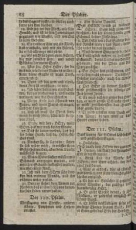 Der 111. - 120. Psalm