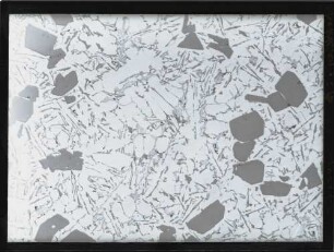 Mikrofotografie: Aluminium-Magnesium-Gusslegierung