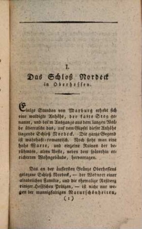 Hessische Denkwürdigkeiten, [1]