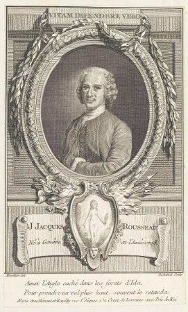 Bildnis des J. Jacques Rousseau
