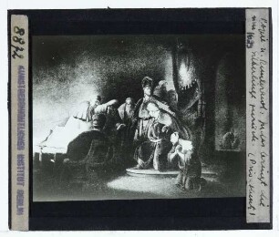 Rembrandt, Judas bringt die 30 Silberlinge zurück (Privatsammlung)