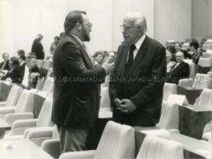 Am Leibniz-Tag in der Akademie der Wissenschaften der DDR
