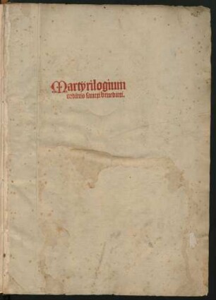 Martyrologium ordinis S. Benedicti