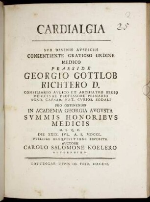Cardialgia