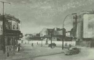 Eine Straße in Berlin