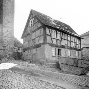 Fachwerkwohnhaus; Ortenberg, Kasinostraße 21