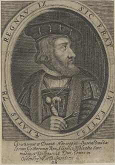 Bildnis des Christiernus II., König von Dänemark