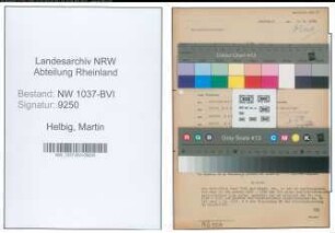 Entnazifizierung Martin Helbig , geb. 14.05.1902 (Beamter)